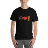 Peace. Love. Tiki. Short Sleeve T-Shirt