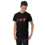 Peace. Love. Tiki Drinks Short Sleeve T-Shirt
