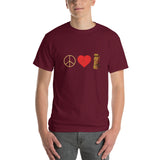 Peace. Love. Tiki. Short Sleeve T-Shirt