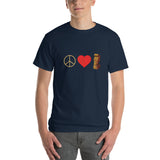 Peace. Love. Tiki. Short Sleeve T-Shirt