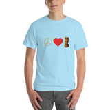 Peace. Love. Tiki. Short Sleeve T-Shirt
