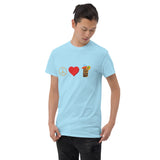 Peace. Love. Tiki Drinks Short Sleeve T-Shirt